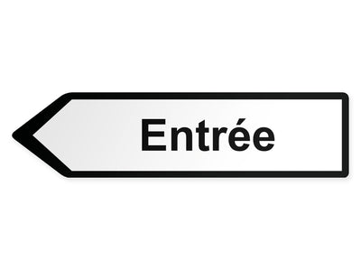 wegweiser-links-mittel-einfahrt