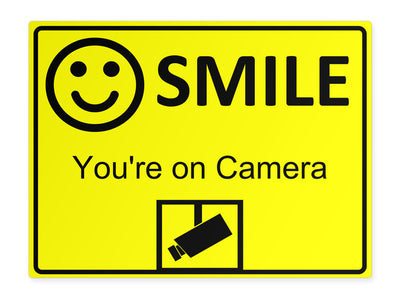 schild-smile-you´re-on-camera
